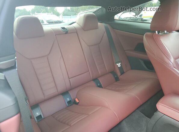 WBA53AP05MCF87504 2021 BMW 4 SERIES White Vista de los asientos traseros