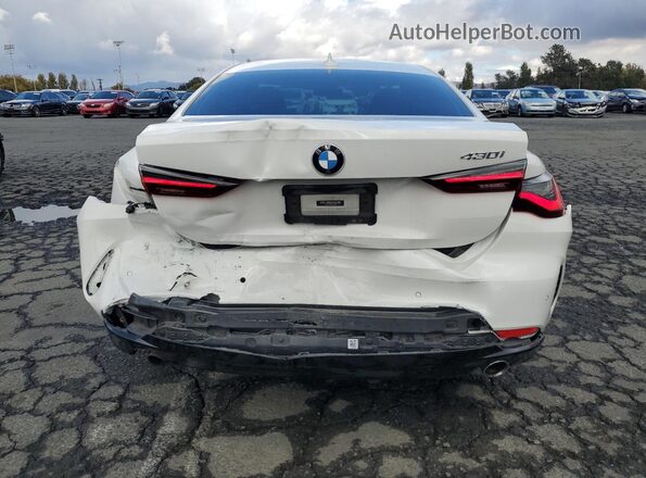 WBA53AP05MCF87504 2021 BMW 4 SERIES White Vista trasera