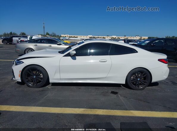 WBA53AP05MCG53436 2021 BMW 4 SERIES White Սալոնի 360 աստիճան տեսք
