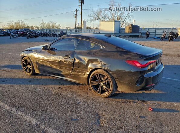 WBA53AP06MCG14967 2021 BMW 4 SERIES Black Tył lewy