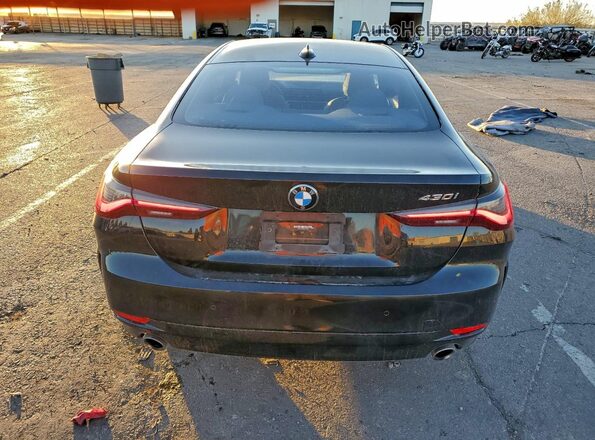 WBA53AP06MCG14967 2021 BMW 4 SERIES Black Widok z tyłu