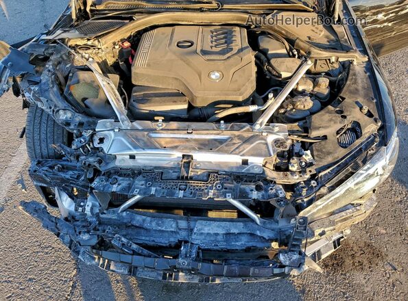 WBA53AP06MCG14967 2021 BMW 4 SERIES Black Widok wnętrza z tyłu