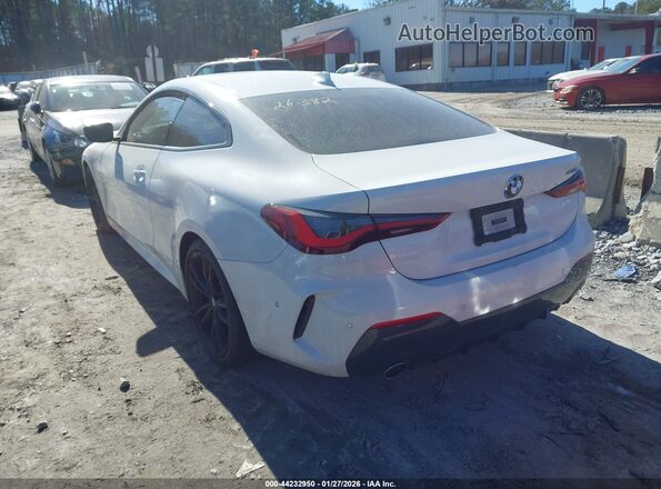WBA53AP06MCG93461 2021 BMW 4 SERIES White Tył lewy