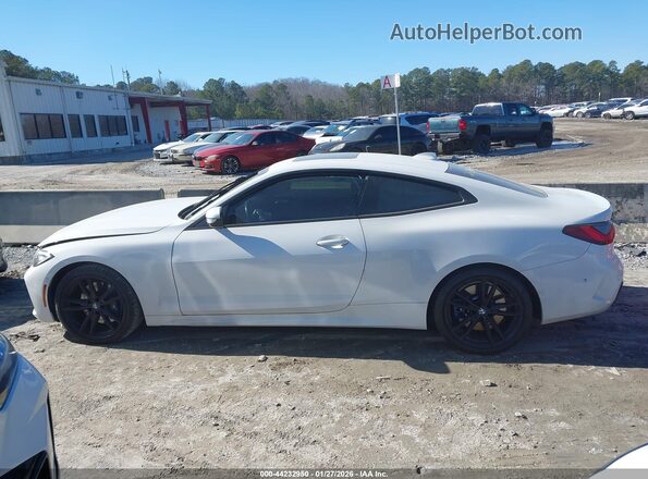 WBA53AP06MCG93461 2021 BMW 4 SERIES White Widok wnętrza 360 stopni