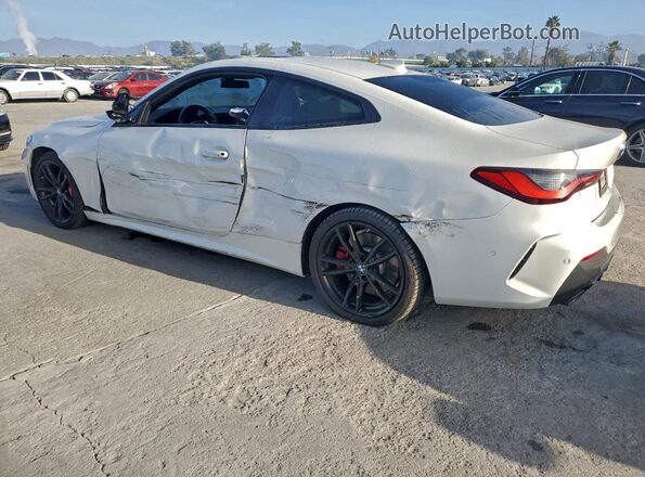 WBA53AP09MCF74741 2021 BMW 4 SERIES White უკანა მარცხენა