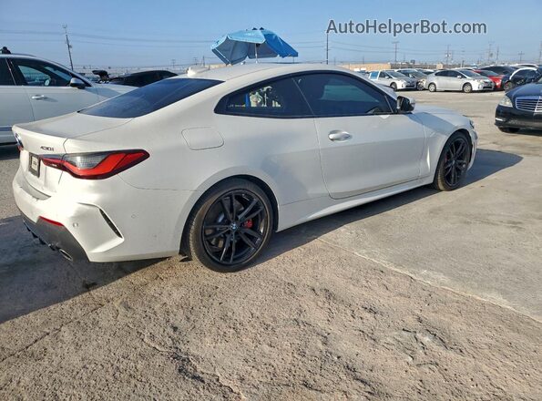 WBA53AP09MCF74741 2021 BMW 4 SERIES White უკანა მარჯვენა
