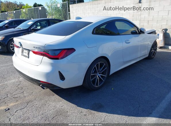 WBA53AP0XMCG10677 2021 BMW 4 SERIES White უკანა მარჯვენა