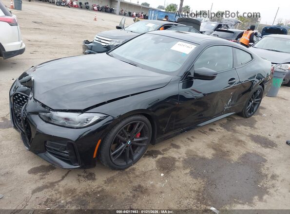 WBA53AP0XPCM92258 2023 BMW 4 SERIES Black Przód lewy