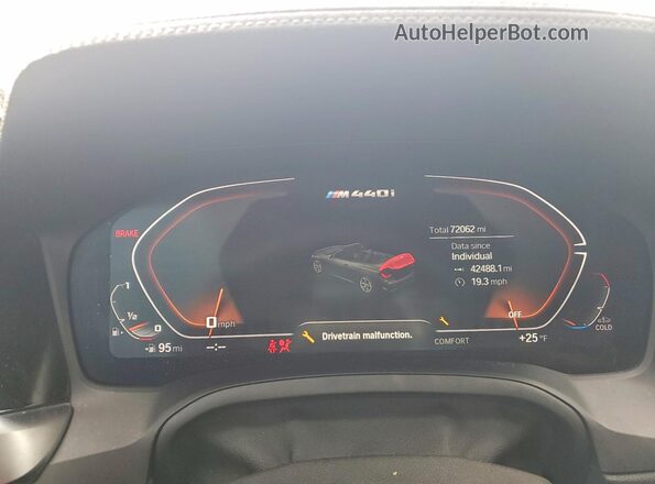 WBA53AT0XMCG85529 2021 BMW M4 Black Rear seats view