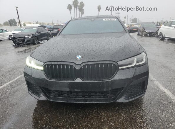 WBA53BH03PCM84331 2023 BMW 5 SERIES Black Front view
