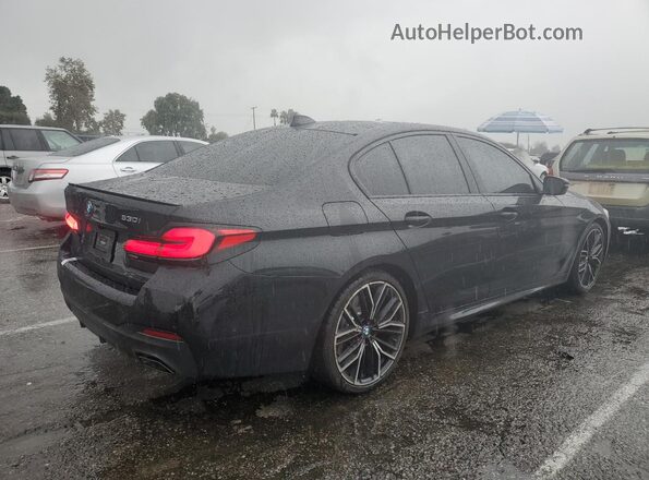 WBA53BH03PCM84331 2023 BMW 5 SERIES Black Rear right