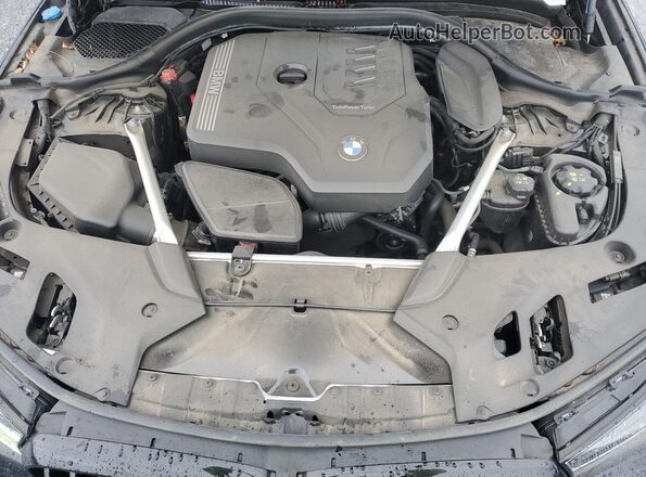 WBA53BH03PCM84331 2023 BMW 5 SERIES Black Rear interior view