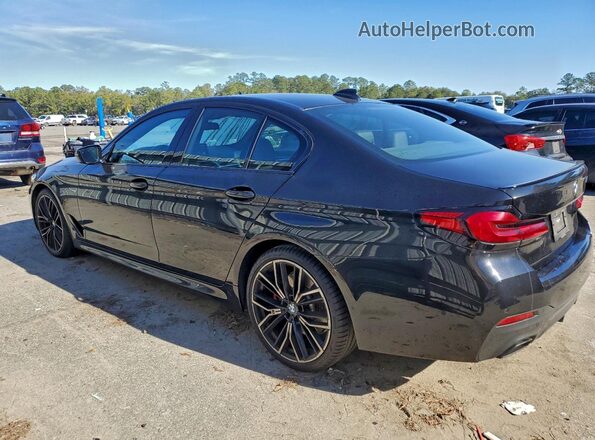 WBA53BH04PCN17403 2023 BMW 5 SERIES Black Tył lewy