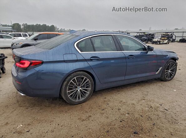 WBA53BH07PCM47363 2023 BMW 5 SERIES Blue Задня права чверть