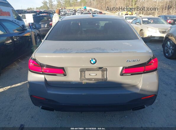 WBA53BH09NCJ19701 2022 BMW 5 SERIES Gray 