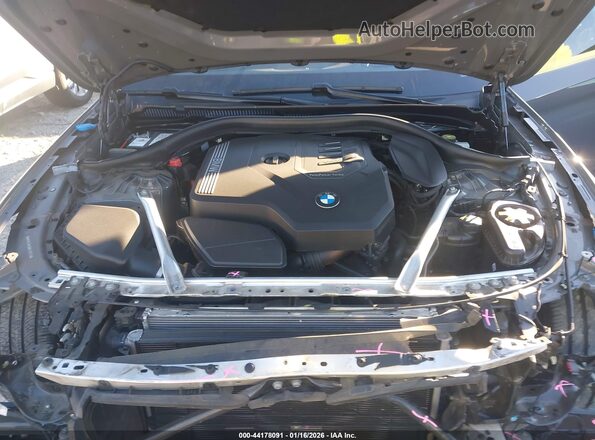 WBA53BH09NCJ19701 2022 BMW 5 SERIES Gray უკანა ხედი