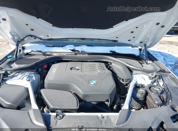 WBA53BH09NWX80529 2022 BMW 5 SERIES Белый Вид сзади