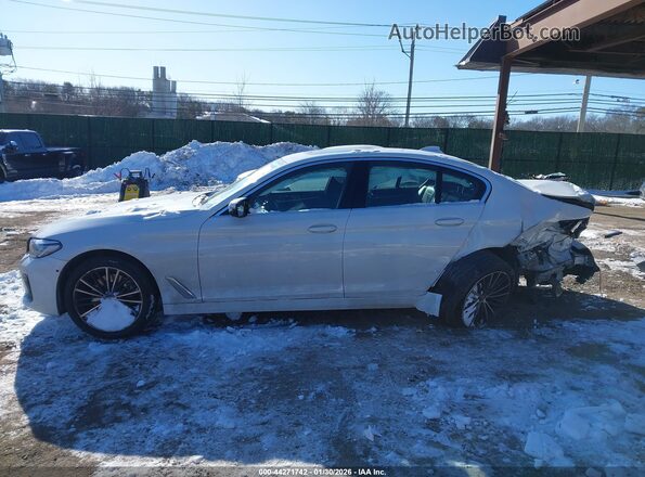 WBA53BH09NWX80529 2022 BMW 5 SERIES Белый Панорамный вид салона 360°