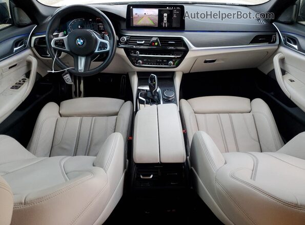 WBA53BH0XNWX58474 2022 BMW 5 SERIES Black Widok deski rozdzielczej