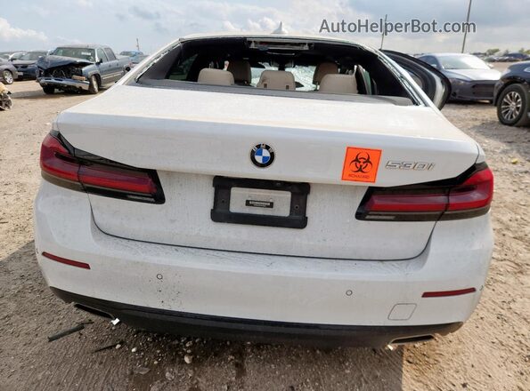 WBA53BH0XPWY20006 2023 BMW 5 SERIES White Հետևի տեսք