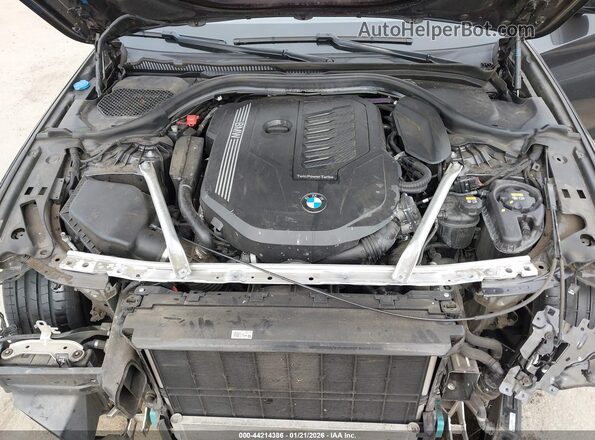 WBA53BJ03NWX58147 2022 BMW 5 SERIES Серый Вид сзади