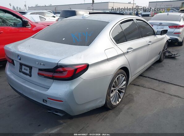 WBA53BJ05MCF54646 2021 BMW 5 SERIES Silver Հետևի աջ