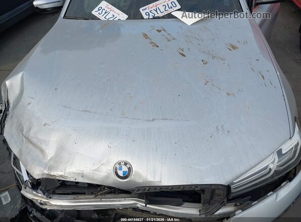 WBA53BJ05MCF54646 2021 BMW 5 SERIES Silver Հետևի տեսք