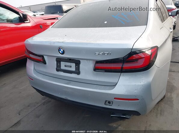 WBA53BJ05MCF54646 2021 BMW 5 SERIES Silver 