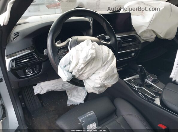 WBA53BJ05MCF54646 2021 BMW 5 SERIES Silver 