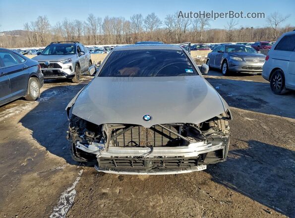 WBA53BJ06MWX25416 2021 BMW 5 SERIES Gray Widok z przodu