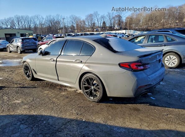 WBA53BJ06MWX25416 2021 BMW 5 SERIES Gray Tył lewy