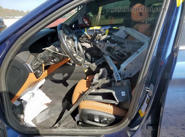 WBA53BJ06PWY19512 2023 BMW 5 SERIES Blue Front interior view