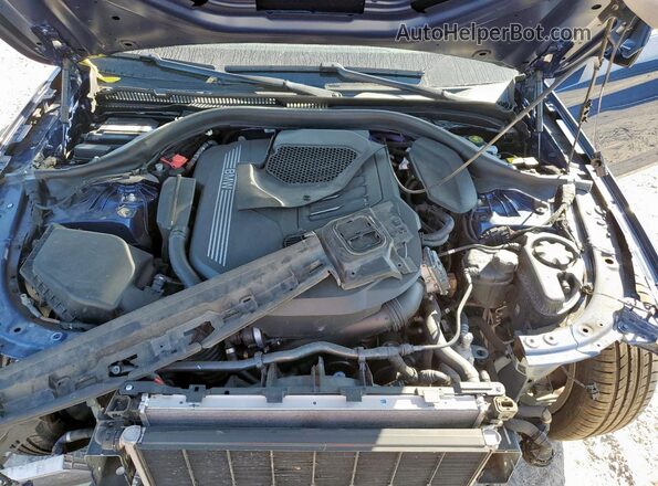 WBA53BJ06PWY19512 2023 BMW 5 SERIES Blue Rear interior view