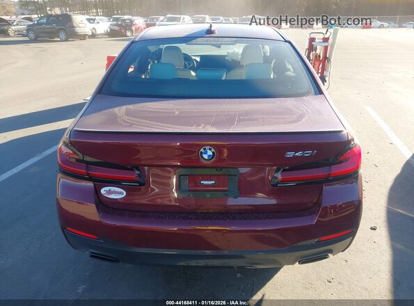 WBA53BJ07PCM73181 2023 BMW 5 SERIES Burgundy 