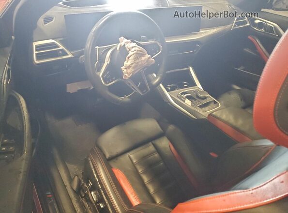 WBA53DB07SCT43727 2025 BMW 4 SERIES Burgundy Вид панелі приладів