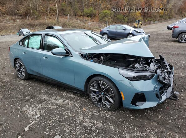 WBA53FJ06RCP91559 2024 BMW 5 SERIES Blue Front right
