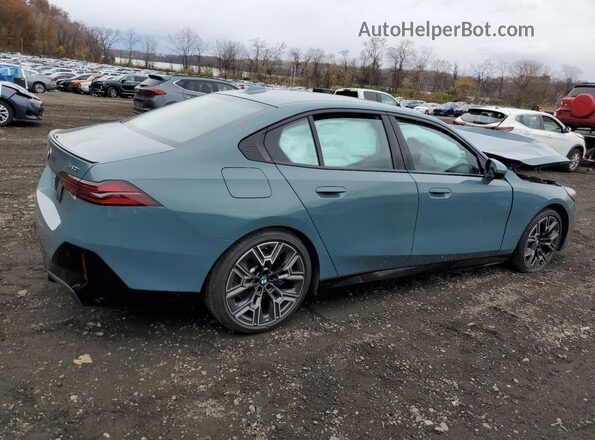 WBA53FJ06RCP91559 2024 BMW 5 SERIES Blue Rear right