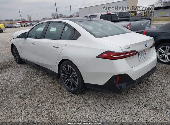 WBA53FJ0XTCW42773 2026 BMW 5 SERIES White Tył lewy