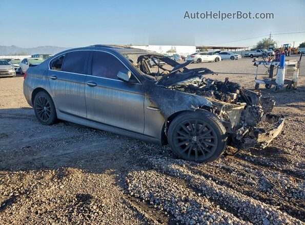 WBA5A5C54GG346980 2016 BMW 5 SERIES Gray Передня права чверть