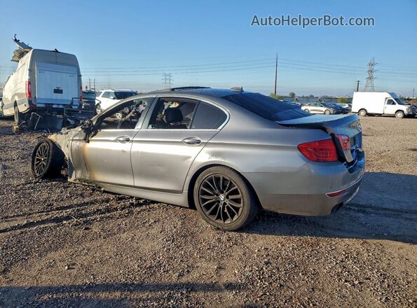 WBA5A5C54GG346980 2016 BMW 5 SERIES Gray Задня ліва чверть