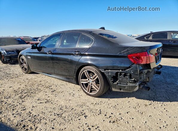 WBA5B1C57GG552770 2016 BMW 5 SERIES Black Tył lewy