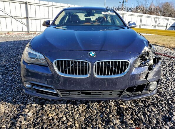 WBA5B3C50GG254914 2016 BMW 5 SERIES Blue Vista frontal