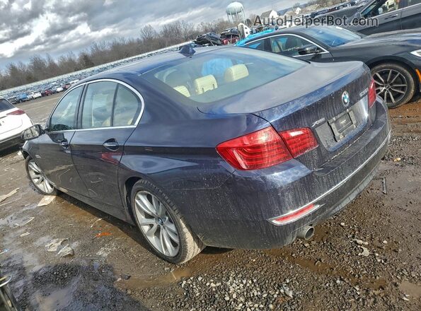 WBA5B3C50GG260163 2016 BMW 5 SERIES Blue Հետևի ձախ