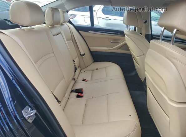 WBA5B3C50GG260163 2016 BMW 5 SERIES Blue Հետևի նստատեղերի տեսք