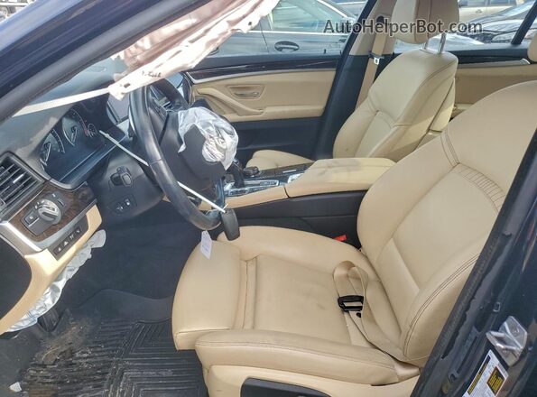 WBA5B3C50GG260163 2016 BMW 5 SERIES Blue Սալոնի դիմացի տեսք