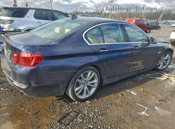 WBA5B3C50GG260163 2016 BMW 5 SERIES Blue Հետևի աջ