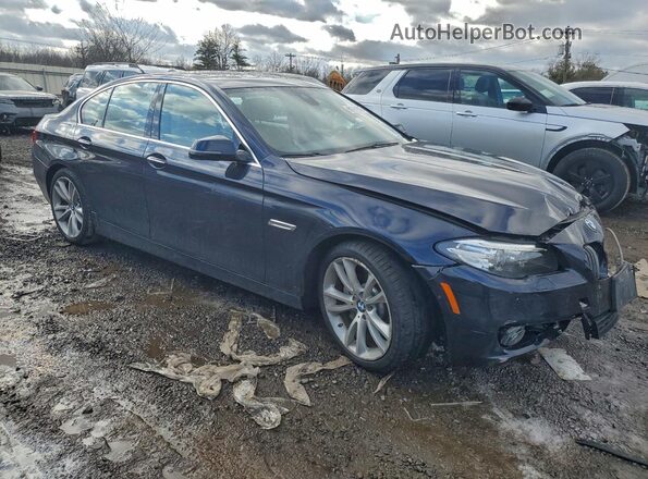 WBA5B3C50GG260163 2016 BMW 5 SERIES Blue Առջևի աջ