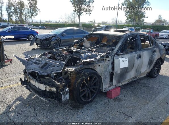 WBA5R1C54KAK09227 2019 BMW 3 SERIES Black Przód lewy
