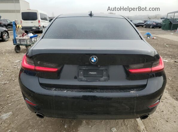 WBA5R7C09LFH52717 2020 BMW 3 SERIES Black უკანა ხედი