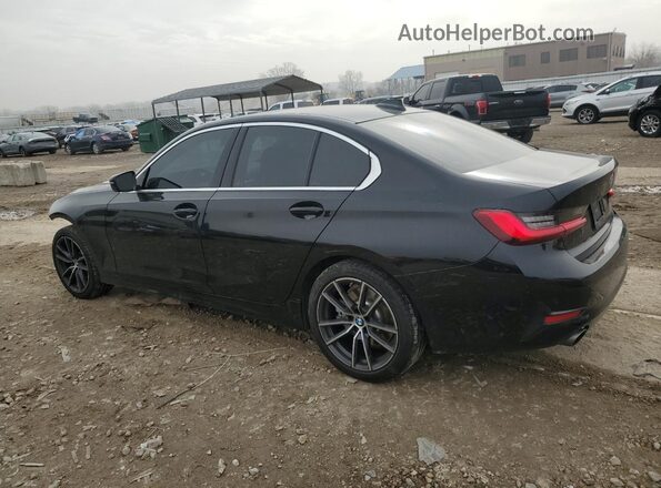 WBA5R7C09LFH52717 2020 BMW 3 SERIES Black უკანა მარცხენა